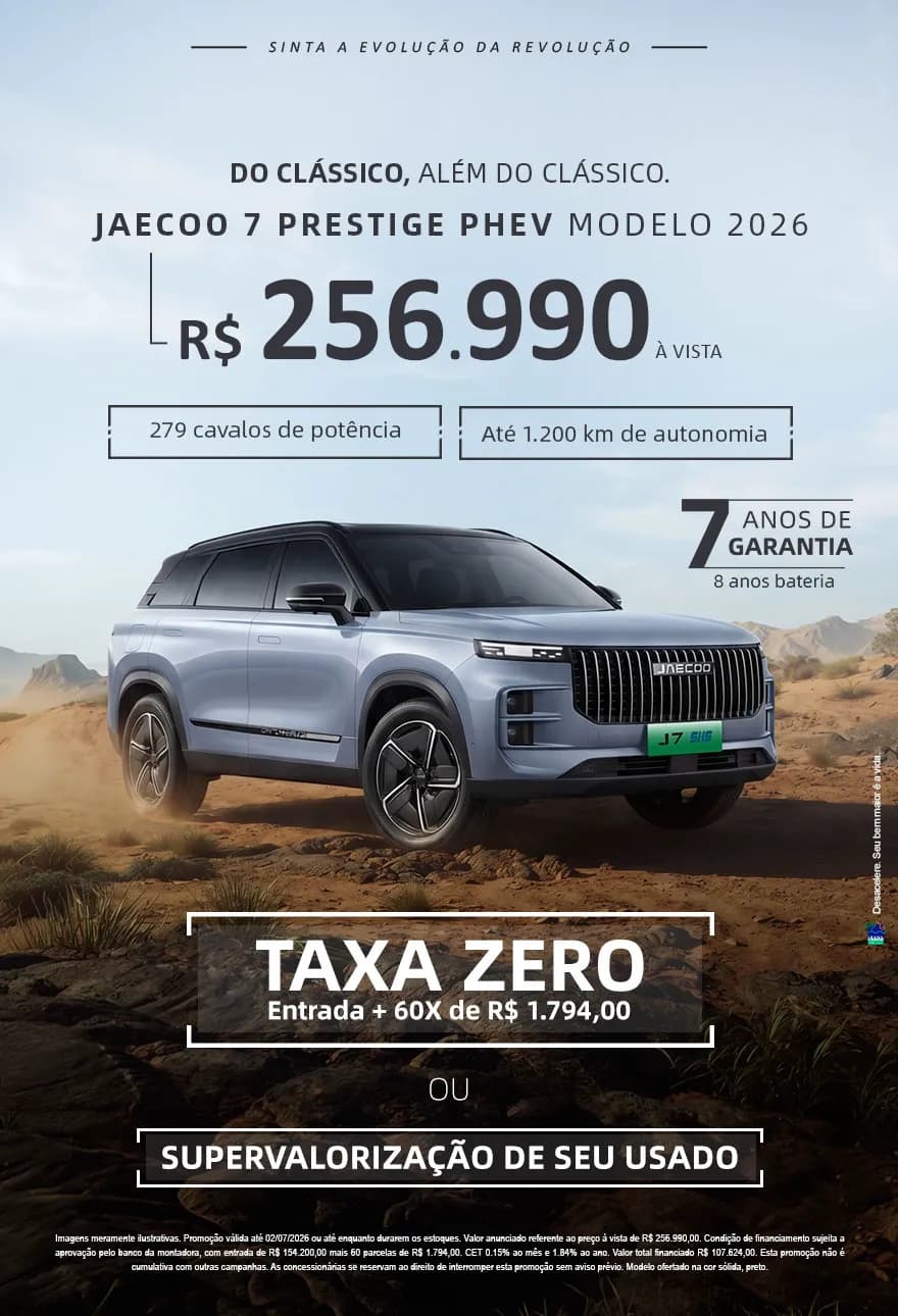 Jaecoo 7 Prestigie 